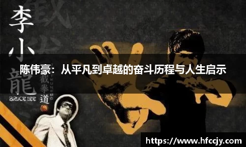 陈伟豪：从平凡到卓越的奋斗历程与人生启示