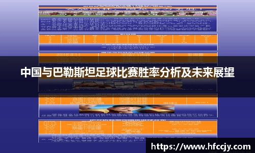 中国与巴勒斯坦足球比赛胜率分析及未来展望